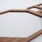 Ekena Millwork Small Johnston Decorative Fretwork Wood Wall Panels, Walnut, 19 1/8"W x 11 3/8"H x 3/8"T WALW12X12X0375JHNWA - alternate 3